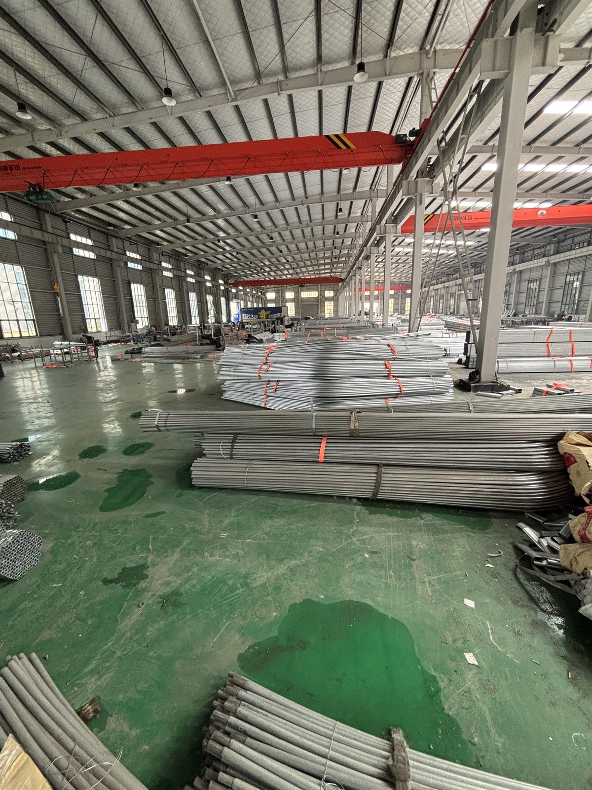 Galvanized steel pipe greenhouse frame materials